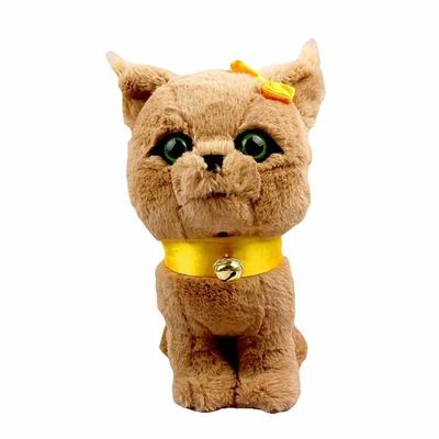 Bebek İçin Özelleştirilmiş Sevimli Kedi Dolması Peluş Oyuncak 25cm