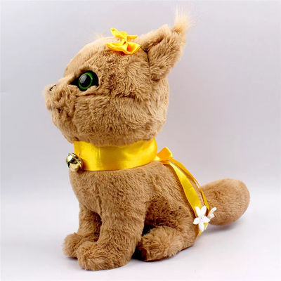 Bebek İçin Özelleştirilmiş Sevimli Kedi Dolması Peluş Oyuncak 25cm