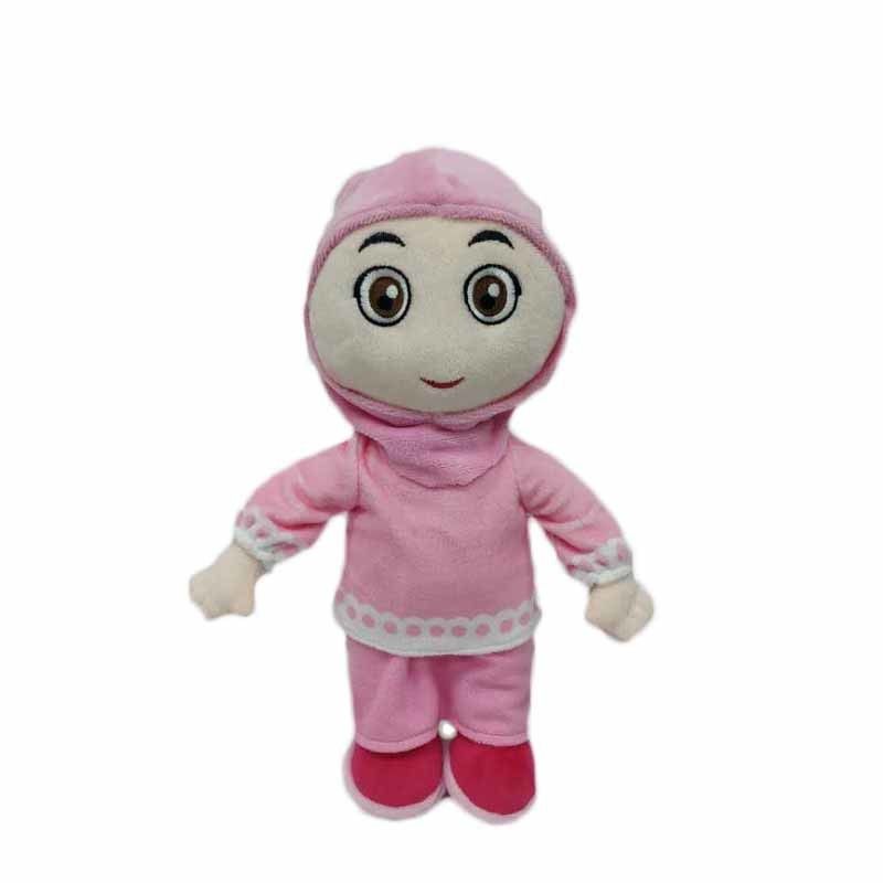 30cm Afrikalı Kız Bebek Peluş Oyuncaklar Kız Çocuk Bayramı İçin Doldurulmuş Hediye