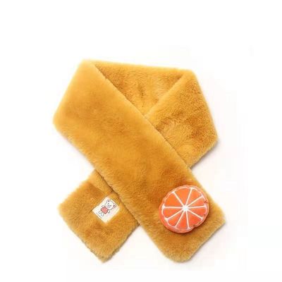 Thickende Çocuk Sonbahar Kış Peluş Eşarp Kore Versiyonu Yumuşak Oyuncak Aksesuarları