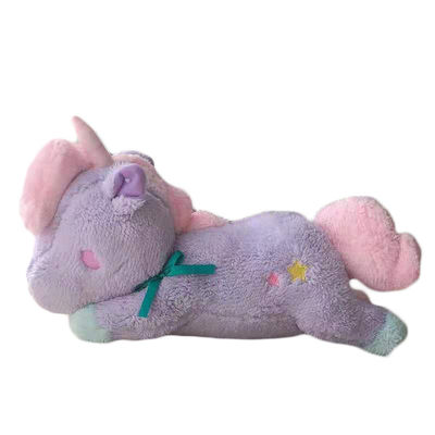 25cm İkizler Unicorn Yumuşak Oyuncak Pamuk Kız Sevimli At Doldurulmuş Hayvanlar Uyku Yastık